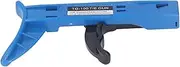 Cable Tie Gun Fastening Flush Cut Point Zip Nylon Cutting Hand Crimping Tool Applicable for Cable Organization and Wiring Project Material ABS