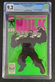 Incredible Hulk #377 CGC 9.2 1991 Marvel Comics Doc Samson Ringmaster u930