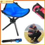 OUTDOOR PORTABLE FOLDING TRIANGLE CHAIR BENCH FISHING STOOL