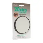Suction Mirror 20X Magnification for eyebrow tweezing, facial hair removal