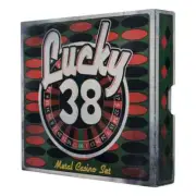 Fallout 4 76 New Vegas Lucky 38 Metal Casino Set Card Poker Chip Coin Pin Figure