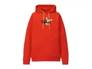 Astro Boy × ONITSUKA TIGER SWEAT HOODIE Red Japan New