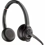 Poly 77Y82AA#ABA SAVI 8220 UC DECT BT USB Stereo Wireless Headset w Charge Stand
