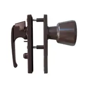 Rolltrak Brown Hinged Screen Door Latch