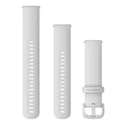 Garmin Quick Release Silicone Bands 20mm - White