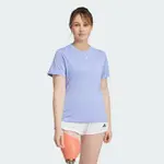 ADIDAS 愛迪達 阿迪達斯 吸濕排汗 女短袖上衣-藍紫色 WTR D4T T IY9162