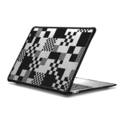 MacBook Air 13-inch (M1 / Intel) Impact Case Patchwork Tweed - Black