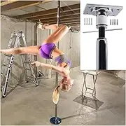 Stripper Pole,Dance Pole， Standing Stripper Pole,Ceiling Mounting Pole Dancing Pole, Friendly Aerial Fitness Dance Pole(Height 2.23-2.99m(7.3ft-9.8 Ft))