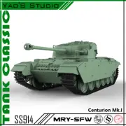 MRY-SFW 1/87 Military Model Kit Britain Centurion Mk.I Medium Tank