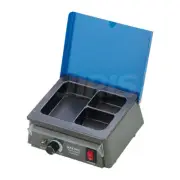 300W Dental Lab Wax Heater 3-well Analog Wax Melting Dipping Pot Lab Equipment