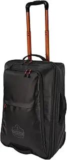 [Ergodyne] Wheeled Carry-On Luggage, Black, Black, Wheeled Carry-on Luggage