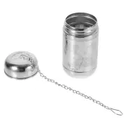 Tea Filter Lid with Infuser Saucer Spice Fine Mesh Strainer