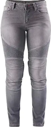 Furygan Purdey Evo Slim, jeans women , color: Grey , size: W30/L30