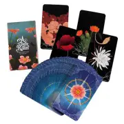 Oracle Deck Cards A Little Rain Botanical 44 Cards Tarot Card Deck