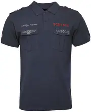 Top Gun 3003, polo shirt , color: Dark Blue , size: XL