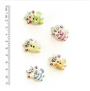 Incomparable Buttons Handmade Hand Painted Craft Buttons & Fully Washable NEW