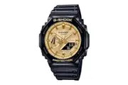 Casio G-Shock GA-2100GB-1ADR Mens Black Gold Analogue Digital Watch Carbon Core