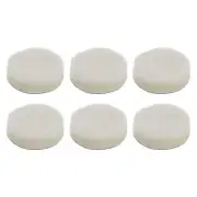 6pcs Wool Buffing Pads 3 Inch Polishing Pad Polishing Buffing Pad Hook and Loop