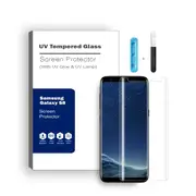 Samsung Galaxy S8 Compatible Advanced UV Liquid Tempered Glass Screen Protector