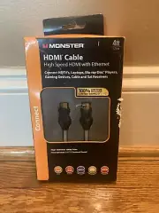 MONSTER High Speed HDMI Cable with Ethernet - 4 Feet
