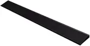 Threshold ramp for indoor, eco-friendly material, threshold ramps for doorways, wheelchair ramp 1-7cm high, for sweeping robots, bicycles, electric cars(Black,100 * 10 * 2cm)
