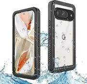 [DINGXIN] for Google Pixel 9 Case Waterproof IP68 Certified Dustproof Shockproof Built-in Screen Protector Full Body Case for Google Pixel 9 6.3" 2024