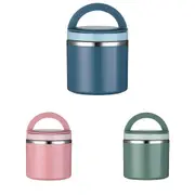 Stainless Steel Insulated Lunch Box Bento Box Thermal Food Container Breakfast