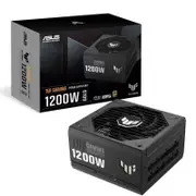 ASUS TUF-GAMING-1200G 1200W 80 Plus Gold Fully Modular PSU, Japanese Capacitors.135mm Fan, Dual Ball Fan Bearings, 10YW