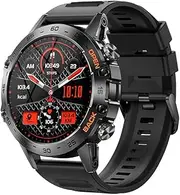 K52 Smart Watch with BT Call for Android/iOS 1.39'' Large IPS Screen Smartwatch Heart Rate Sleep Step Monitor Waterproof Sport Watches