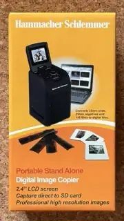 Hammacher Schlemmer Portable Stand Alone Digital Image Copier, Sealed