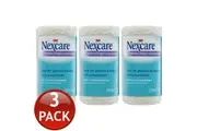 3 x NEXCARE MEDIUM CREPE BANDAGE TUBULAR SUPPORT LIGHT COMPRESSION 10cm x 1.6m