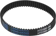 uxcell HTD5M-350 Rubber Timing Belt 70 Teeth Closed Loop Pulley Timing Belt 15mm Width, 350mm Pitch Length Synchronous Belt
