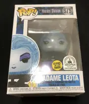 Funko Pop! Madame Leota Haunted Mansion Glow In The Dark Disney Parks Damaged