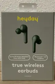 Heyday True Wireless Earbuds - Deep Green NEW