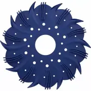 CMP 25563-809-000 Bda Pool Cleaner Finned Disk Replacement for Baracuda G2 G3 G4