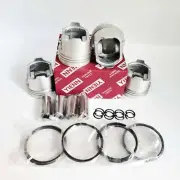 4BE1 Engine Piston Kit With Ring Set For ISUZU NKR NPR ELF350 Truck Parts