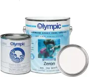 Olympic Pool Paint - Zeron - White - 1 Gallon - Two-Part Epoxy Swimming Pool