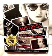 Mistress Unabridged James Patterson David Ellis AUDIO BOOK CD Mystery Suspense