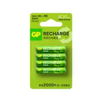 在飛比找PChome24h購物優惠-GP超霸-新世代Recharge充電池 400mAh 4號4