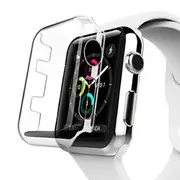38/42mm Thin Clear Front Case Cover Screen Protector for iWatch Series 3 TRANSPARENT 38MM