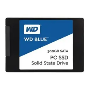 5年保固 WD SSD 500GB 2.5吋 WDS500G2B0A,WD BLUE 500G SSD 7mm（藍）