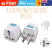 US UK EU Universal to AU Australia AC Power Adapter Plug Travel Wall Converter
