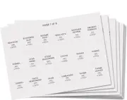 spice jar labels 135 minimalistic labels for herbs seasoning preprinted black