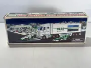 2003 HESS Toy Truck And 2 ~ Pull-back Action Racecars New/Vintage
