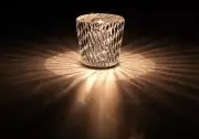 Ambientec Xtal Becrux Crystal Becrux Cordless Table Lamp Solid Glass