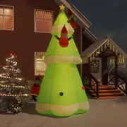Inflatable Christmas Tree with LEDs 500cm vidaXL