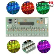 7 Colour 16 LED VU Meter Level Indicator Dual Channel MCU Adjustable Pattern