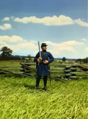 W.Britains:BR10095 - Colonel Robert Gould Shaw, 54th Massachusetts Infantry