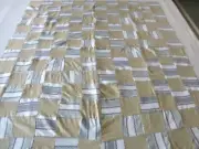 New Machine sewing handmade rayon patchwork size 44"x 48" quilt top