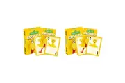 108pc Aquarius Sesame Street Big Bird Playing Cards Family Game Poker Deck 14y+